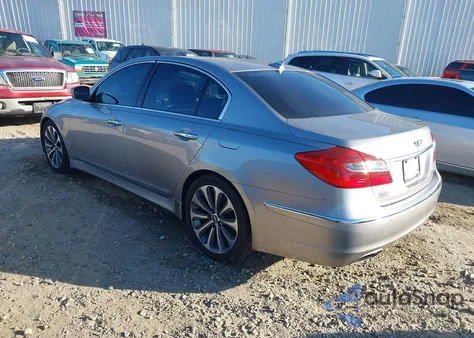 2013 Hyundai Genesis 5.0 R-Spec z USA, uszkodzony, nr VIN KMHGC4DHXDU220334